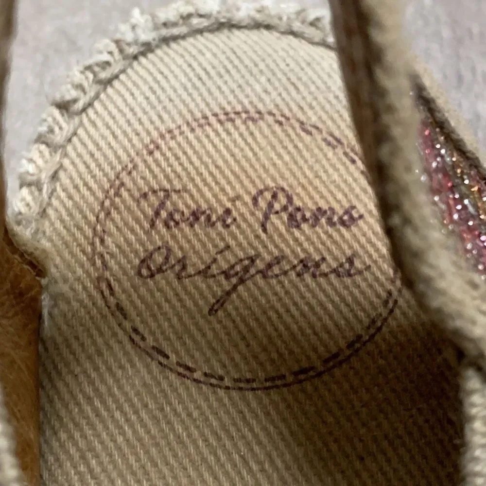 Womens‎ Toni Pons Origins Rainbow Strap Back Heel Espadrilles Shoes - Picture 3 of 8